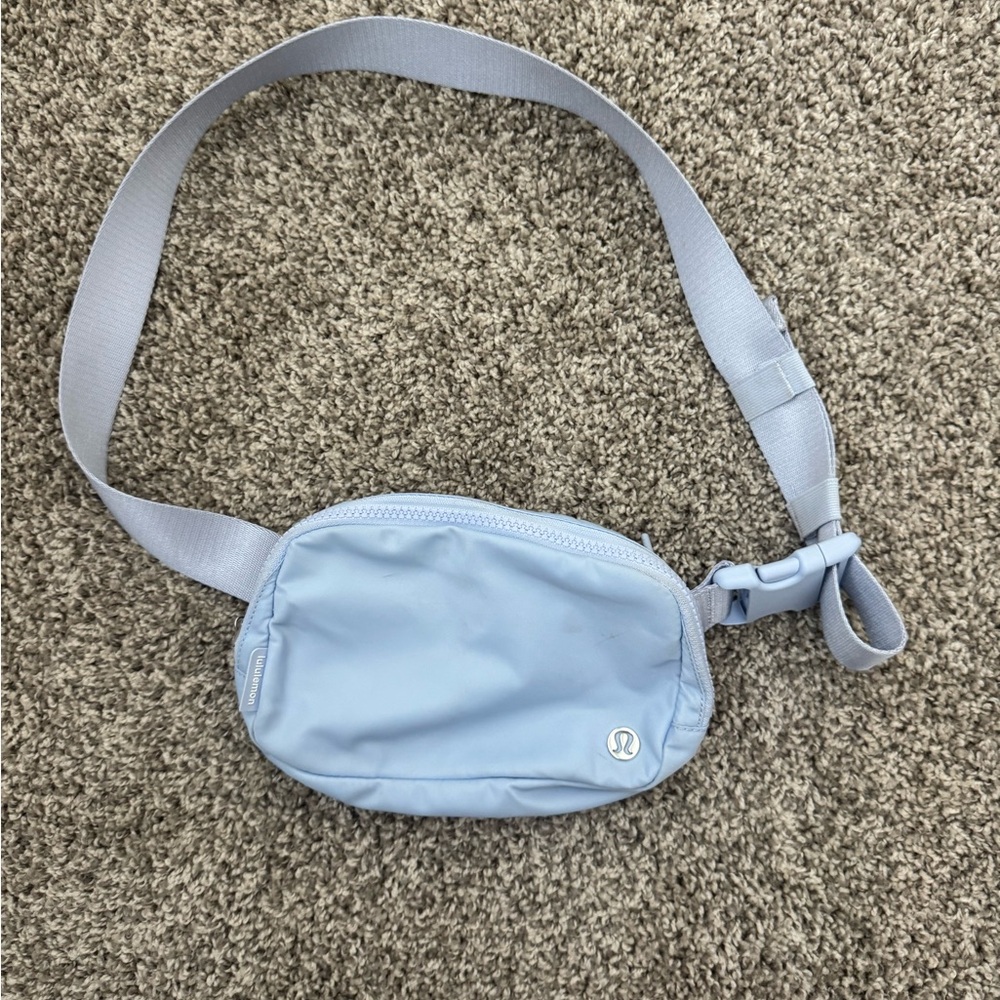 Lululemon Light Blue Belt Bag
